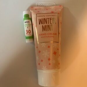 Beauty Concepts Winter Mint Moisturizing Hand Cream - Pink